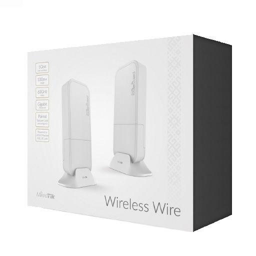 MikroTik Wireless Wire 60GHz PTP Gigabit link kit - ADYASTORE casablanca maroc