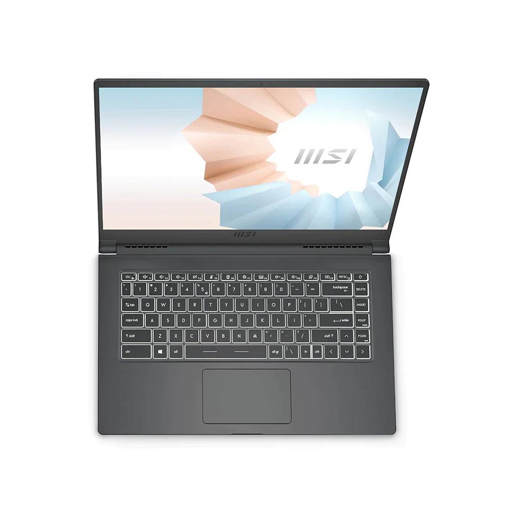 MSI Modern 15 A11MU-635CA 15.6'' PC Portable, Intel Core i7-1195G7, 16GB RAM, 512GB SSD, Intel Iris Xe, Windows 10 Pro - ADYASTORE casablanca maroc