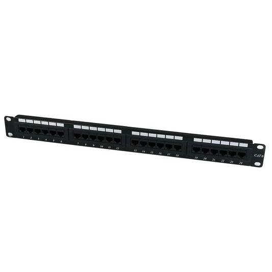 StarTech 24 Port 1U Rackmount Cat 6 110 Patch Panel - ADYASTORE casablanca maroc