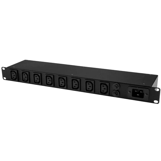 StarTech 8-Port Rack-Mount PDU with C13 Outlets, 16 A, 1U (PDU08C13H) - ADYASTORE casablanca maroc