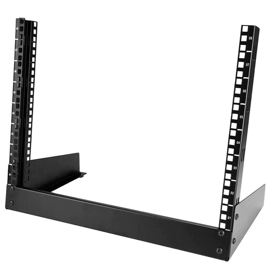 StarTech 8U Desktop Rack, 2-Post Open Frame Rack (RK8OD) - ADYASTORE casablanca maroc