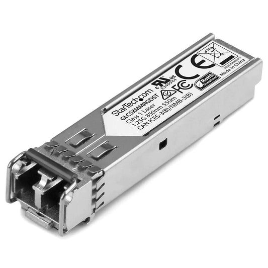 StarTech Gigabit Fiber 1000Base-SX SFP Transceiver Module, Cisco GLC-SX-MM-RGD Compatible, MM LC, 550m (GLCSXMMRGDST) - ADYASTORE casablanca maroc