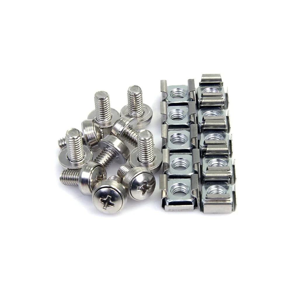 Startech M6 Mounting Screws and Cage Nuts for Server Rack - ADYASTORE casablanca maroc