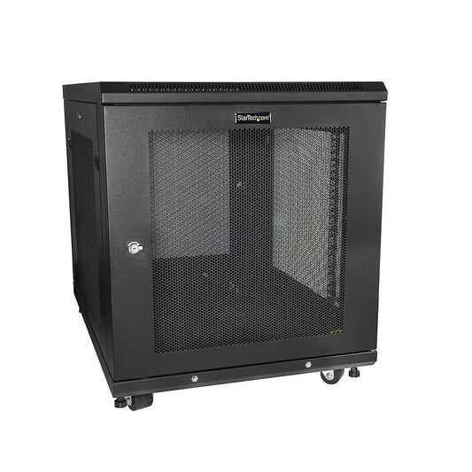 StarTech Server Rack armoire baie , 31" Deep Enclosure, 12U (RK1233BKM) - ADYASTORE casablanca maroc