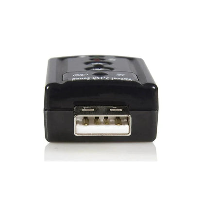 StarTech Virtual 7.1 USB Stereo Audio Adapter External Sound Card - ADYASTORE casablanca maroc