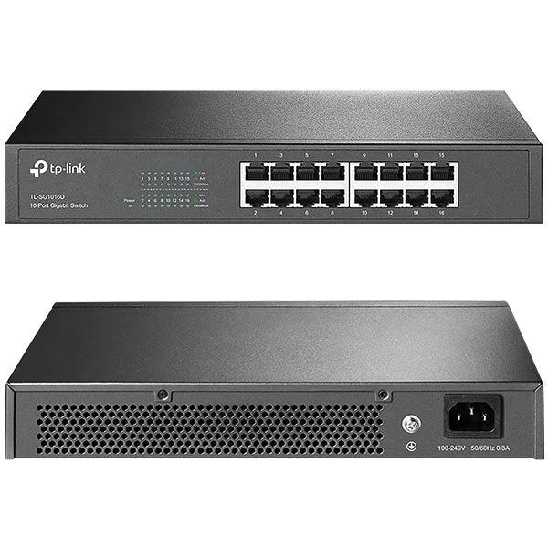 TL-SG1016D, Switch rackable/de bureau 16 ports Gigabit