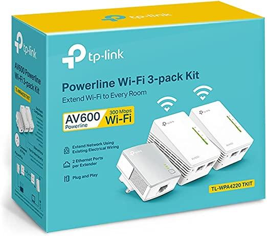 TP-LINK AV600 POWERLINE WIFI 3 PACK KIT - ACCES POINT - CPL - ADYASTORE casablanca maroc