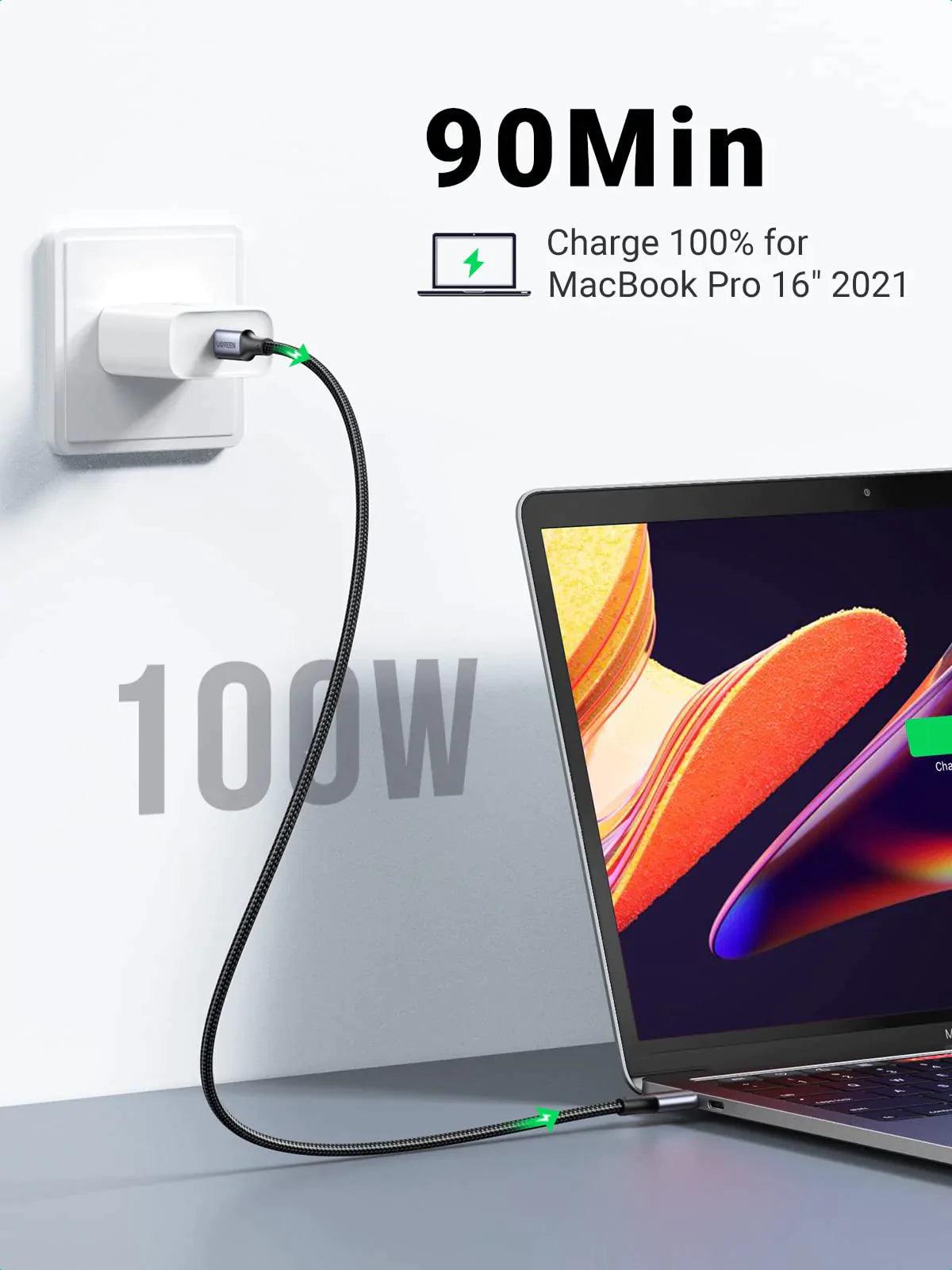 Ugreen 100W USB C to USB C Cable - ADYASTORE casablanca maroc