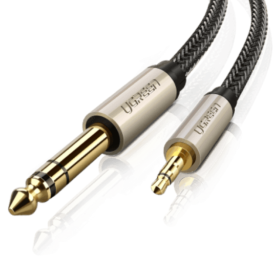 Ugreen 3.5mm TRS to 6.35mm TS Audio Cable - ADYASTORE casablanca maroc