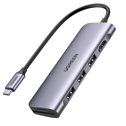 Ugreen 6 in 1 USB C Hub - ADYASTORE casablanca maroc