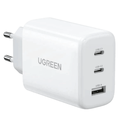 Ugreen 65W USB C Charger with 3-Ports - ADYASTORE casablanca maroc