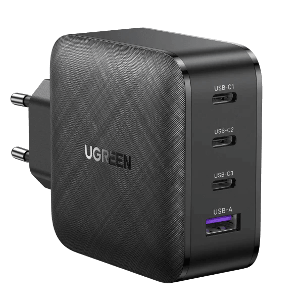 Ugreen 65W USB C PD Charger - 4 Ports - ADYASTORE casablanca maroc