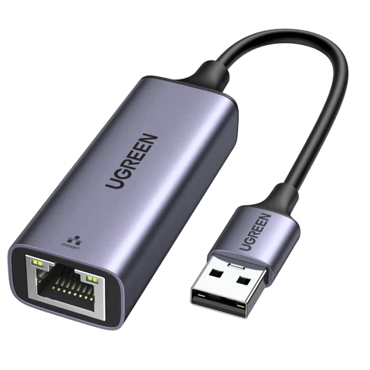 Ugreen Aluminum USB 3.0 Lan Ethernet Adapter - ADYASTORE casablanca maroc