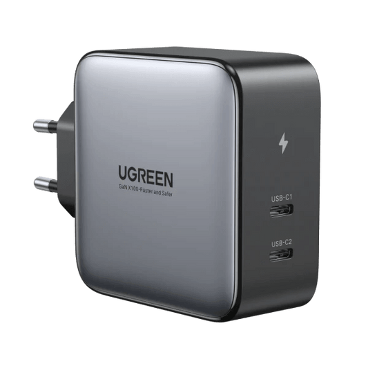 Ugreen Nexode 100W USB C Wall Charger - 2 Ports - ADYASTORE casablanca maroc