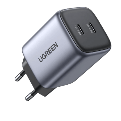 Ugreen Nexode Mini 45W Dual USB C Charger - ADYASTORE casablanca maroc