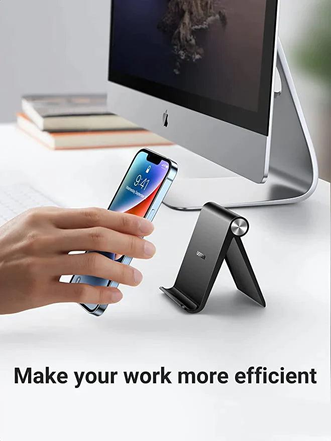 UGREEN Phone Stand for Desk Adjustable Mobile Desktop Holder - ADYASTORE casablanca maroc