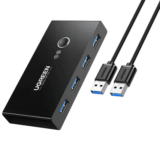 Ugreen USB 3.0 4-Port Switch - ADYASTORE casablanca maroc