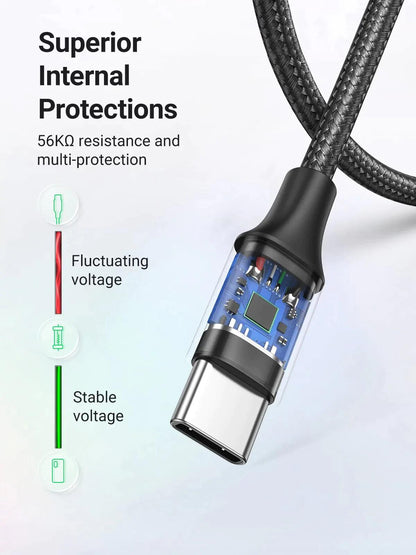 Ugreen USB A to USB C Cable - ADYASTORE casablanca maroc