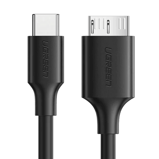 UGREEN USB C Hard Drive Cable, Micro B to Type C Lead Compatible with USB 3.0 External Portable - ADYASTORE casablanca maroc