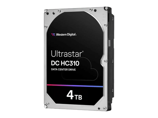 WD Ultrastar DC HC310 4TB 3.5" SAS 7200RPM SE Enterprise Hard Drive