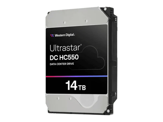 WD Ultrastar DC HC550 14TB 3.5" SATA 7200RPM SE Enterprise Hard Drive