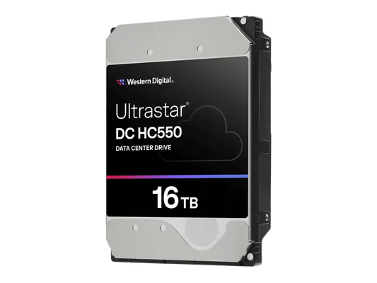 WD Ultrastar DC HC550 16TB 3.5" SAS 7200RPM SE Enterprise Hard Drive