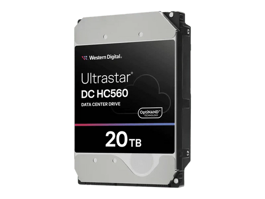 WD Ultrastar DC HC560 20TB 3.5" SATA 7200RPM Enterprise Hard Drive