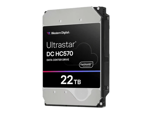 WD Ultrastar DC HC570 22TB 3.5" SAS 7200RPM SE Enterprise Hard Drive