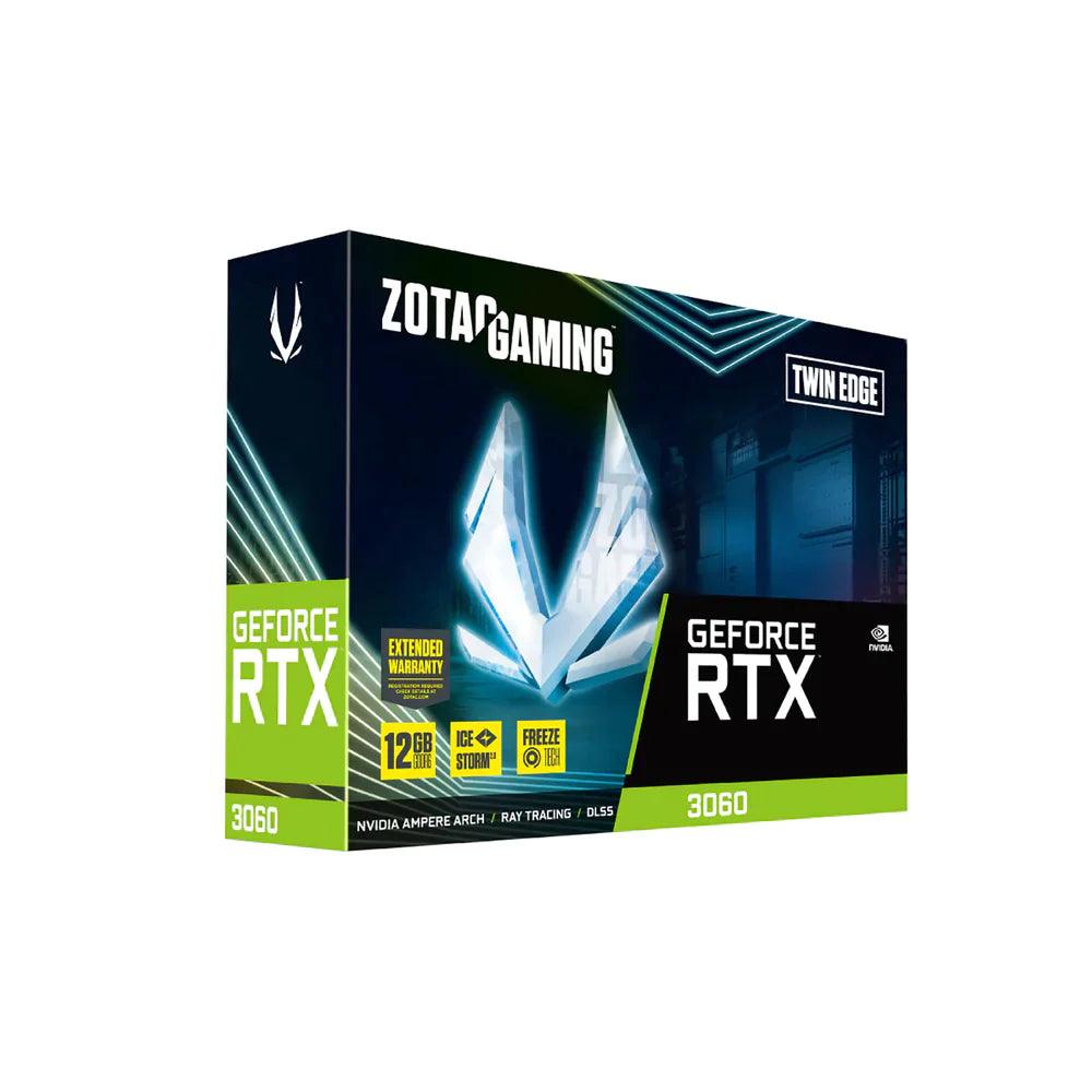 ZOTAC Gaming GeForce RTX 3060 Twin Edge 12GB GDDR6 Graphics Card - ADYASTORE casablanca maroc