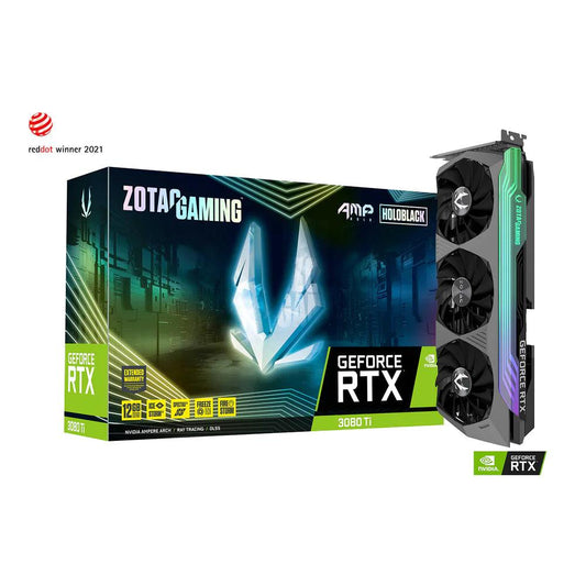 ZOTAC Gaming GeForce RTX 3080 Ti AMP Holo 12GB GDDR6X Graphics Card - ADYASTORE casablanca maroc