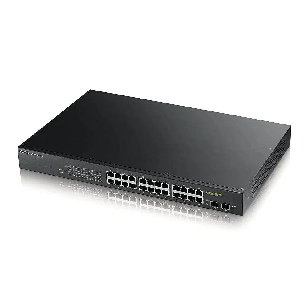 ZyXel 24 Port GbE Smart Managed PoE Switch - ADYASTORE casablanca maroc