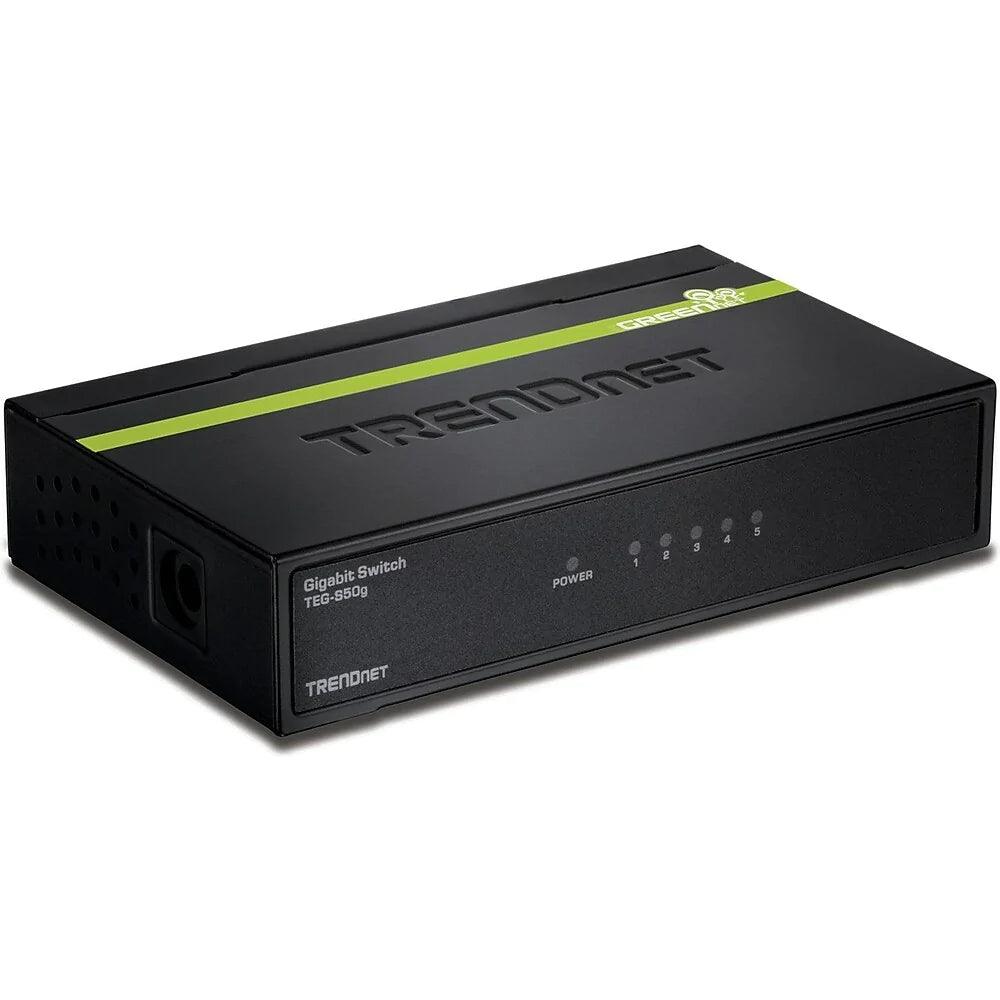 5-Port Gigabit GREENnet Switch TEG-S50g Version v4.0R - ADYASTORE casablanca maroc