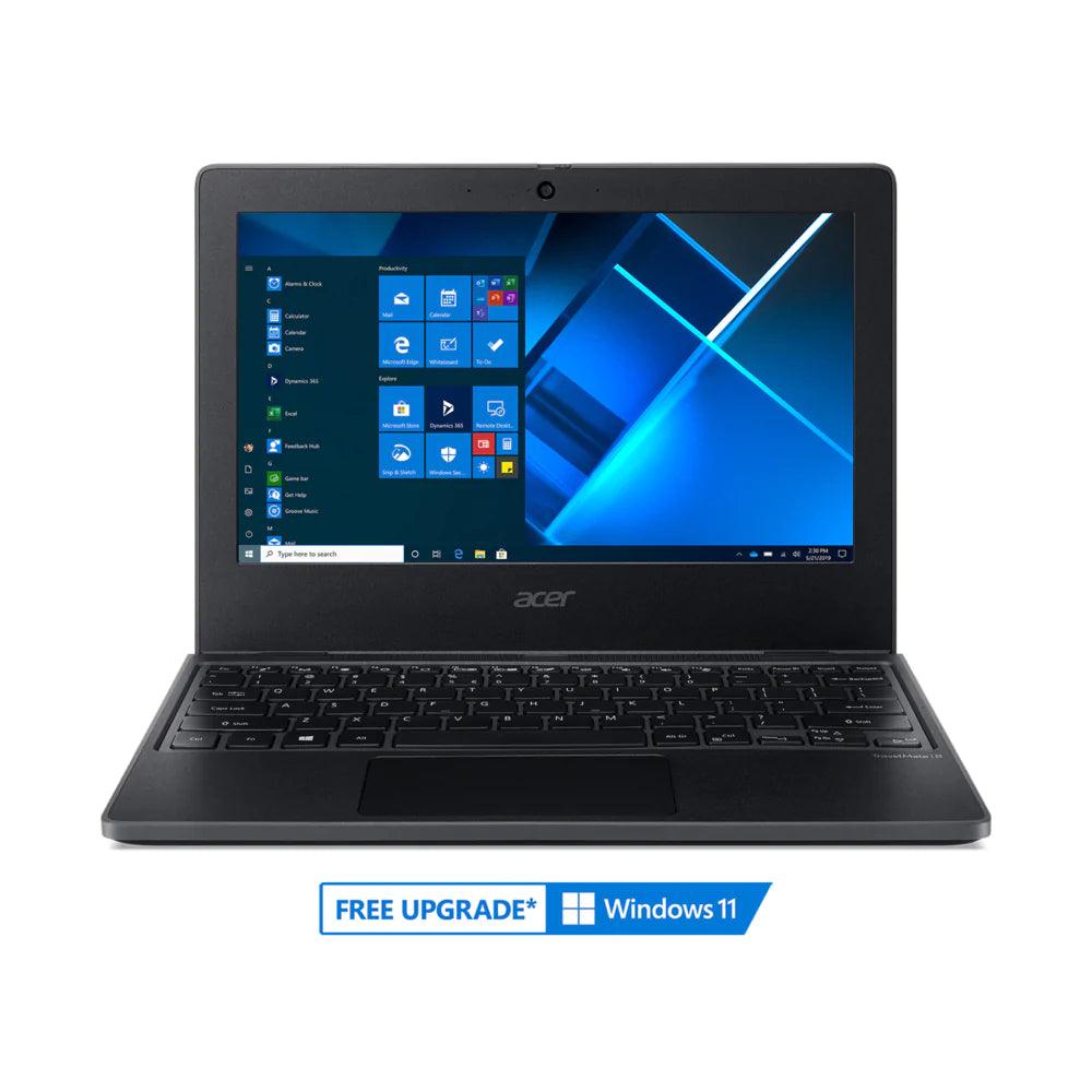 Acer NX.VNDAA.00A Travelmate 11.6" PC Portable, Intel Celeron N4020, 4GB RAM, 64GB eMMC, UMA, Windows 10 Pro - ADYASTORE casablanca maroc