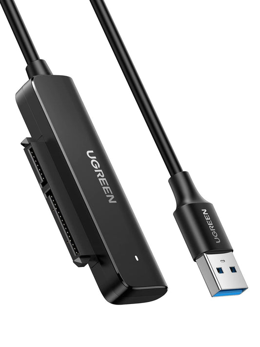 UGREEN Câble SATA USB 3.0 Adaptateur SATA USB pour SSD et Disques Durs 2,5 Pouces Lecteur Disque Dur Externe Supporte - ADYASTORE casablanca maroc